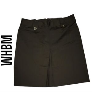 White House Black Market Women's mini Skirt Black Size 6